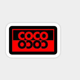 coco jala brat Sticker